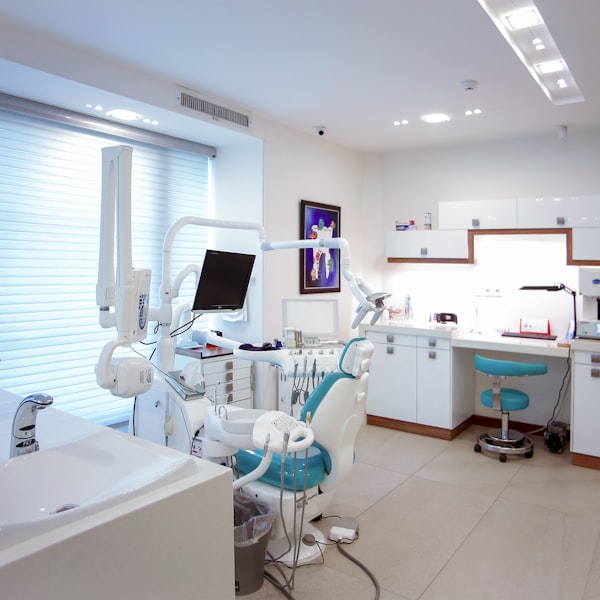 Bright treatment room